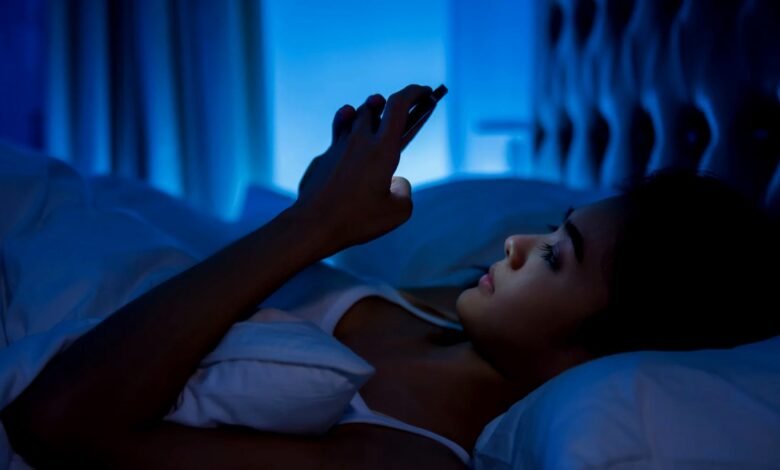 Blue Light From Your Phone Disrupting Your Sleep