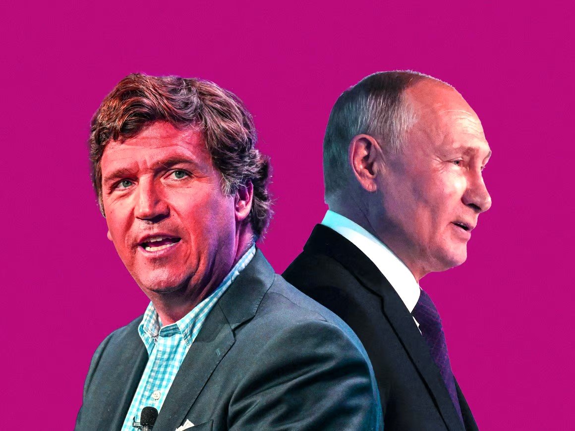 Tucker Carlson and putin