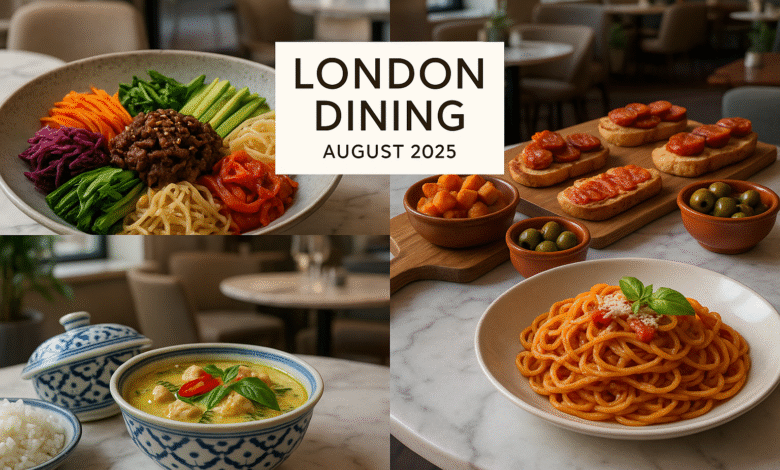 Top 7 Worthy London Restaurants to Visit This August 2025