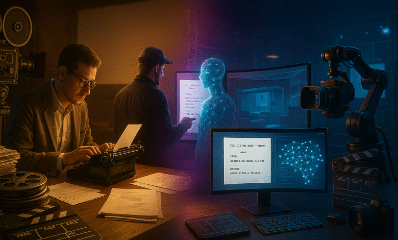 The Impact of AI on Scriptwriting and Movie Production