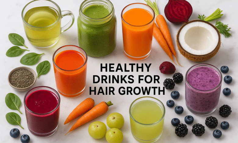 10 Powerful Drinks to Boost Hair Growth Naturally