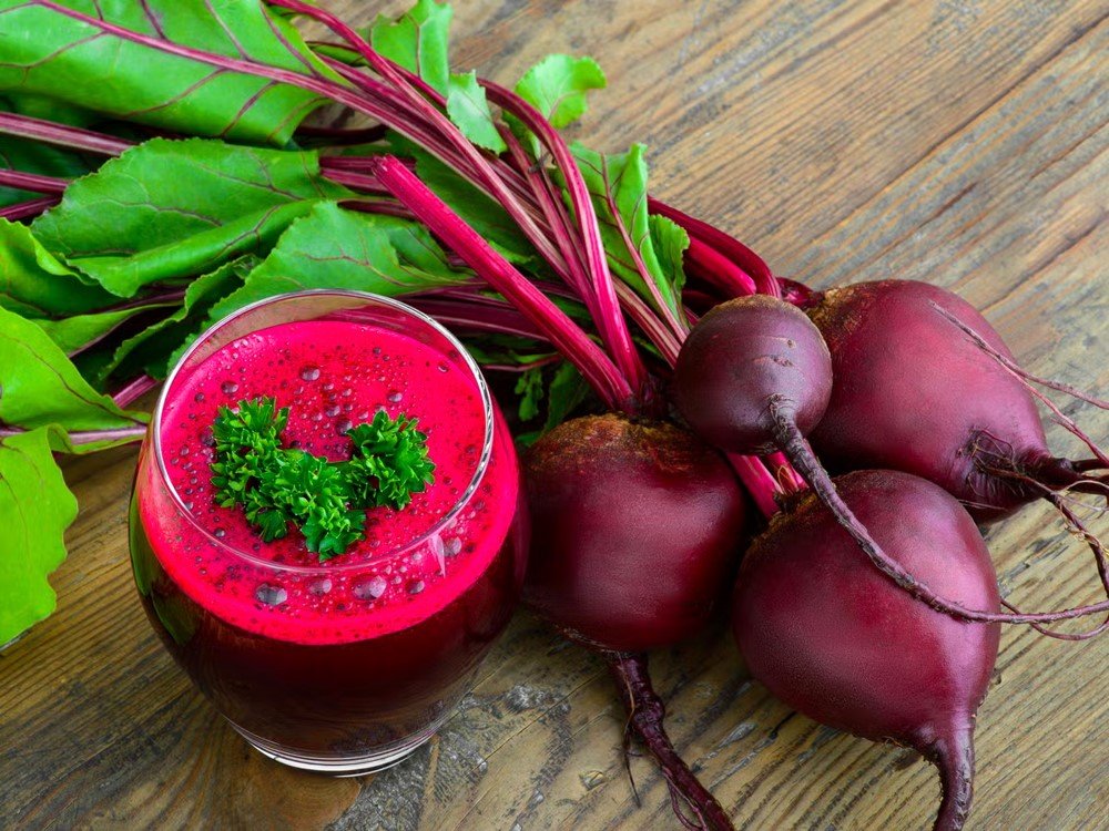 Beetroot Juice for hair growth 